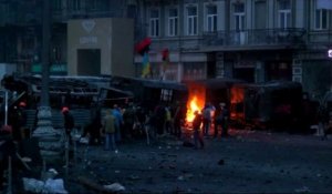 Des heurts de plus en plus violents à Kiev