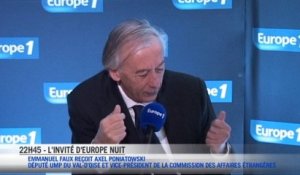 Axel Poniatowski : "Fabius saisit mal le dossier de la conférence de Montreux"