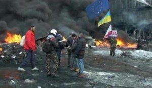 Ukraine: trêve de quelques heures entre manifestants et gouvernement - 23/01