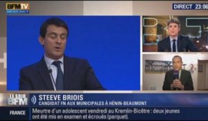 Le Soir BFM: Pourquoi le FN s’attaque-t-il à Manuel Valls ? - 23/01 3/4