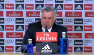 21e j. - Ancelotti : ''Je dois remercier tous mes joueurs''