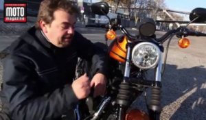 Harley Davidson 883 Iron : la question des soufflets !