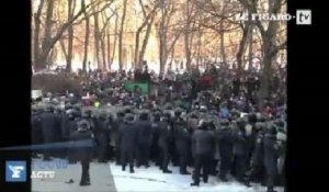 Ukraine : la protestation s'étend en-dehors de Kiev