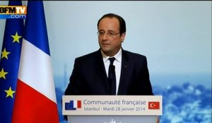 François Hollande estime ne pas avoir "réussi à faire diminuer le chômage" - 28/01