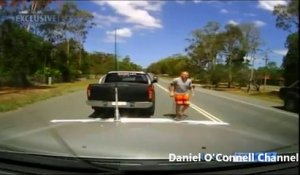 La folie d'un automobiliste en vidéo