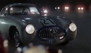 Pub Mercedes Super Bowl avec SLS AMG roadster