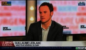 Guillaume Leblanc, directeur général du Syndicat national de l'édition phonographique, dans Le Grand Journal – 04/02 4/4