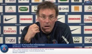 Replay Conférence de presse de Laurent Blanc avant Monaco / PSG