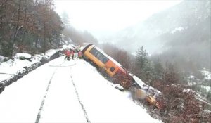 Déraillement d'un train touristique dans les Alpes-de-Haute-Provence