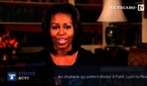 Michelle Obama fait la promotion de la culture française