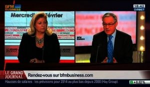 Christian Noyer, gouverneur de la Banque de France, dans Le Grand Journal – 12/02 3/4