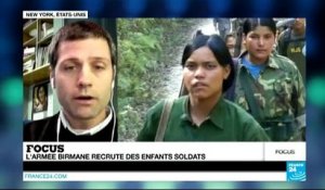 Birmanie - Les enfants soldats acteurs de tous les conflits de Birmanie