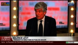 Maurice Lévy, président-directeur général de Publicis Groupe, dans Le Grand Journal – 13/02 2/4