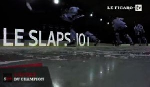 L'École du Champion #2 : le slapshot, tir de hockey "qui fait mal au gardien"