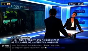 Politique Première: Sondages: La popularité de François Hollande continue de baisser - 17/02