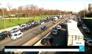 France - France : la fronde des taxis