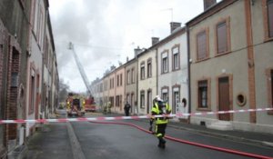 Villers-Semeuse : Une maison ravagée par les flammes