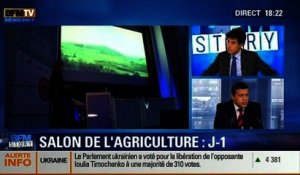 BFM Story: J-1 avant le salon de l'agriculture: quel est l'état de santé du secteur agricole en France ? - 21/02