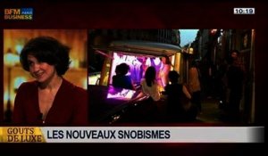 Les nouveaux snobismes parisiens, dans Goûts de luxe Paris – 23/02 2/8