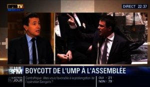 Le Soir BFM: Valls vs Goasguen: les députés UMP boycotteront les questions au gouvernement demain - 25/02 2/5
