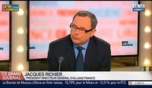 Jacques Richier, président directeur général d'Allianz France, dans Le Grand Journal - 03/03 1/4