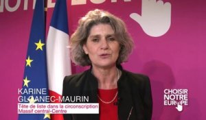 Karine Gloanec-Maurin - Lancement de la campagne des européennes «Choisir notre Europe»