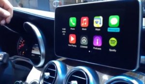 Présentation de CarPlay, l'interface auto d'Apple.