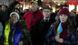 Ukraine : à Kharkov, pro et anti-Russie se défient