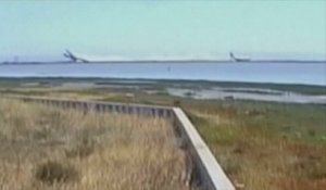 Les images du premier crash d'un Boeing 777