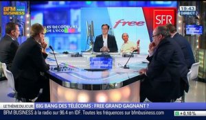 Big bang des télécoms: Free sera-t-il le grand gagnant ?, dans Les Décodeurs de l'éco - 10/03 2/5
