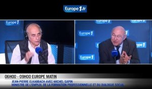 Michel Sapin, invité d'Europe 1