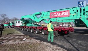Convoi de 390 tonnes en Alsace