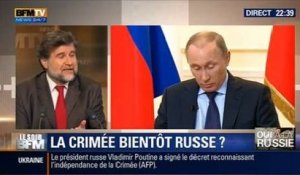 Le Soir BFM: Vladimir Poutine reconnaît officiellement l'indépendance de la Crimée - 17/03 2/4