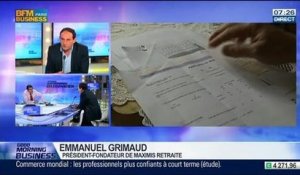Baromètre de Maximis Retraite: "50% des quinquagénaires n'ont aucune idée de leur future retraite": Emmanuel Grimaud, dans GMB – 18/03