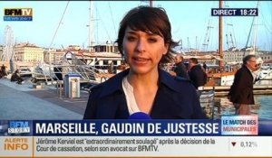 BFM Story: Élections municipales de 2014 à Marseille: Jean-Claude Gaudin arriverait en tête au premier tour selon un songade CSA - 19/03
