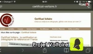 Projet Voltaire : révisez votre orthographe (test appli smartphone)