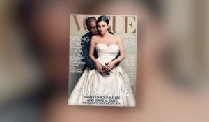 Kim Kardashian et Kanye West font la couverture de Vogue
