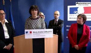 EXCLUSIF : Prise de parole de Marie-Arlette Carlotti - Point sur le handicap et la maltraitance