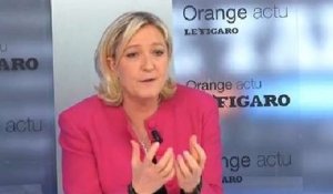 Marine Le Pen : «Nous serons l'arbitre des sénatoriales»