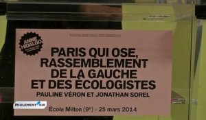Municipales : l'alliance PS/EELV à Paris