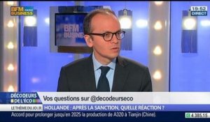 Hollande: après la sanction, quelle réaction ?, dans Les Décodeurs de l'éco - 26/03 3/5
