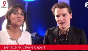 Bénabar et Valérie Expert - Sidaction 2014 - Protégez-vous