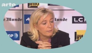 Marine Le Pen & le poids de l'immigration - DESINTOX - 15/01/2014