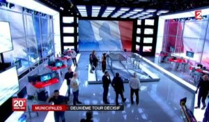Municipales : la grande soirée électorale du second tour de France 2 se prépare