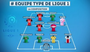 L'équipe type de la 31ème journée de Ligue 1 !