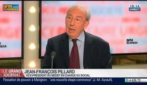 Jean-François Pillard, vice-président du Medef en charge du social, dans Le Grand Journal - 01/04 1/4