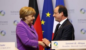 Déclaration avec Angela Merkel à l'occasion du sommet "Union européenne-Afrique"