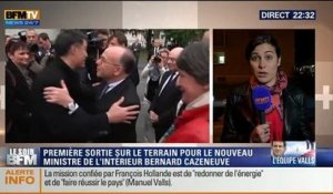 Le Soir BFM: Remaniement: "pas de rupture mais la continuité", Manuel Valls - 02/04 1/4