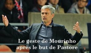 La réaction de José #Mourinho après le but de Pastore!