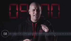 Eklips bat le record d'Eminem : 105 mots en 16 secondes